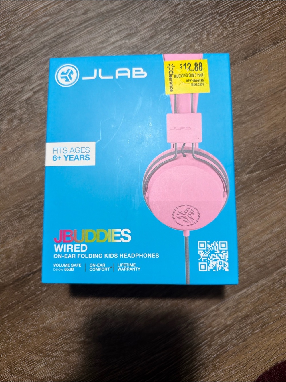 JBuddies Wired On-Ear Kids Headphones - Pink